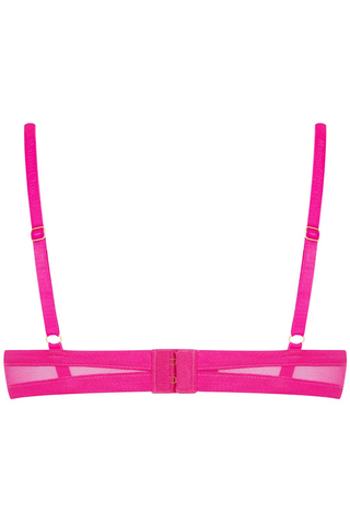 Maison Close Corps à Corps Neon Open Underwired Bra Pink