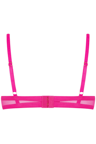 Maison Close Corps à Corps Neon Open Underwired Bra Pink