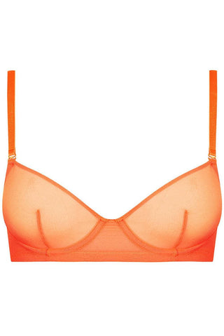 Maison Close Corps à Corps Neon Underwired Bra Orange