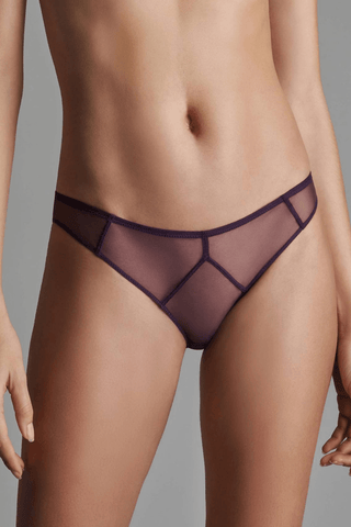 Maison Close L'Amoureuse Purple Open Brief