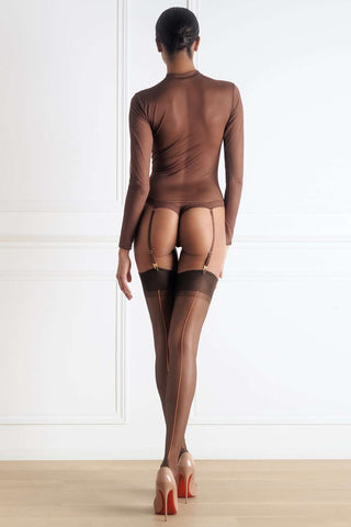 Maison Close Seamed Nylon stockings 608970