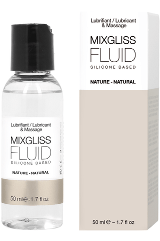 Mixgliss Unscented Silicone-Based Lubricant & Massage Fluid