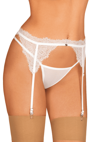 Obsessive Bianelle Suspender White