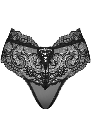 Obsessive Elizenes High Waist Brief Black