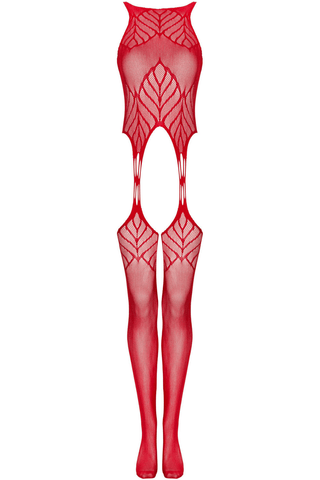 Obsessive N122 Bodystocking Red