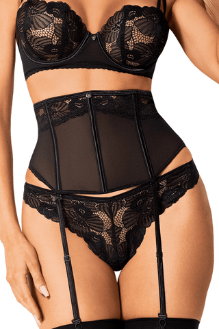 Obsessive Serena Love Waspie Black