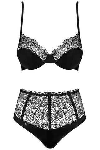 Obsessive Sharlotte Underwired Bra & High Waist Thong