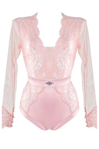 Prelude Marlene Brazilian Bodysuit Pink 