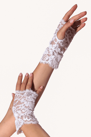 Prelude Marlene Gloves White