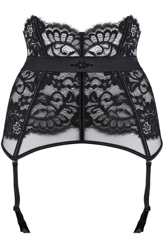 Prelude Marlene Suspender Belt Black