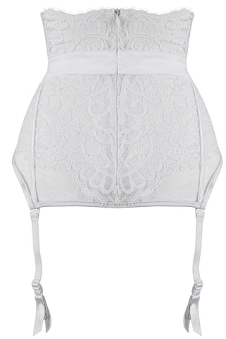 Prelude Marlene Suspender Belt White