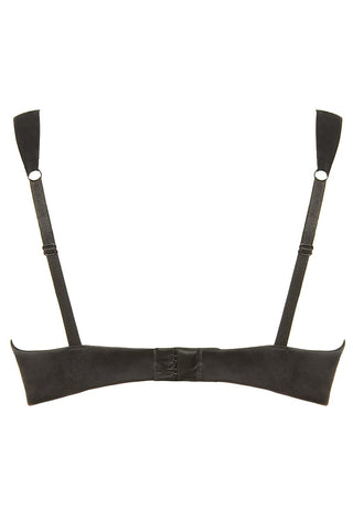 Prelude Marlene Black Underwired Half Cup Bra