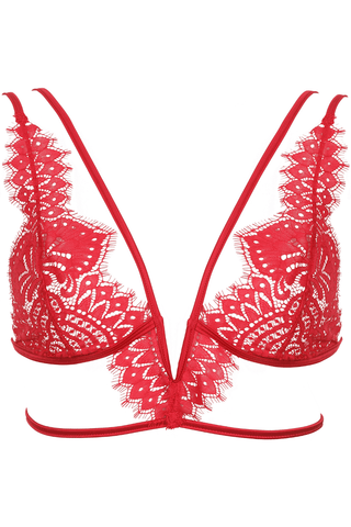 Prelude The Black Swan Triangle Bra Red