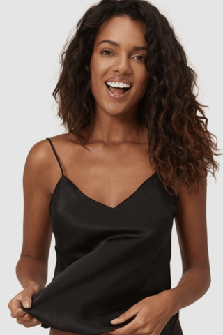 Simone Pérèle Dream Silk Camisole Black