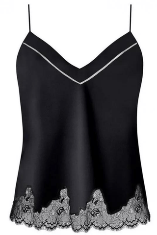 Simone Pérèle Nocturne Silk Camisole Black