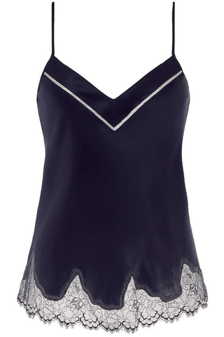 Simone Pérèle Nocturne Midnight Silk Camisole - Naughty Knickers