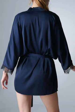 Simone Pérèle Satin Secrets Kimono Full Moon