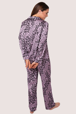 Wolf & Whistle Kaylee Animal Print Pyjama Set