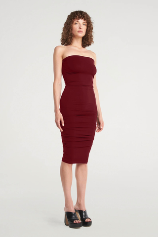 Wolford Fatal Seamless Multiway Dress Soft Cherry