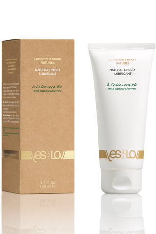 YESforLOV Natural Lubricant with Organic Aloe Vera 100ml